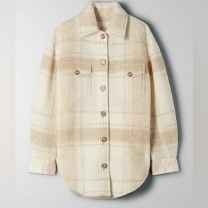 The Ganna shirt jacket by WILFRED in Espace/H.Birch